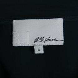 Pre Owned 3.1 Phillip Lim Navy Blue Wrap Mini Skirt M