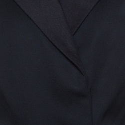 Pre Owned 3.1 Phillip Lim Black Wool Sleeveless Tuxedo Jumpsuit L