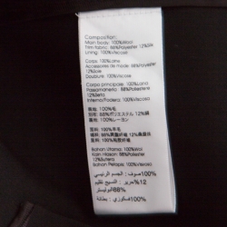 Pre Owned 3.1 Phillip Lim Black Wool Satin Trim Classic Tuxedo Blazer S