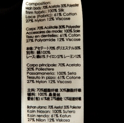 مملوكة مسبقًا 3.1 Phillip Lim Black Crepe Floral Embellished Apron Detail Trousers M