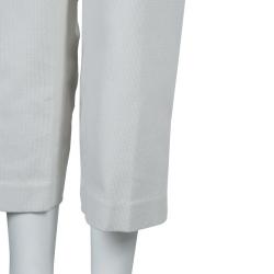 مملوكة مسبقًا 3.1 Phillip Lim Cream and Beige Halter Crossback Jumpsuit XS