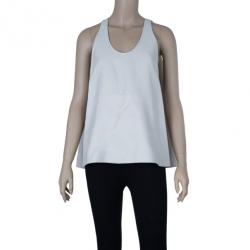 Pre Owned 3.1 Phillip Lim Ivory Silk Trapeze Top M