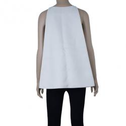 Pre Owned 3.1 Phillip Lim Ivory Silk Trapeze Top M