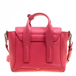 مملوكة مسبقًا 3.1 Phillip Lim Coral Pink Leather Mini Pashli Top Handle Shoulder Bag