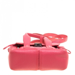 مملوكة مسبقًا 3.1 Phillip Lim Coral Pink Leather Mini Pashli Top Handle Shoulder Bag