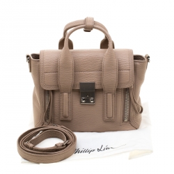 Pre Owned 3.1 Phillip Lim Beige Leather Mini Pashli Satchel