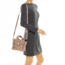 Pre Owned 3.1 Phillip Lim Beige Leather Mini Pashli Satchel