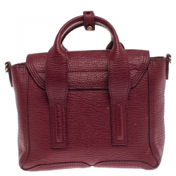 Pre Owned 3.1 Phillip Lim Red Leather Mini Pashli Satchel