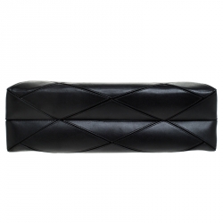 Pre Owned Roger Vivier Black Leather Prismick Tote