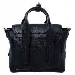 مملوكة مسبقًا 3.1 Phillip Lim Black Leather Mini Pashli Satchel