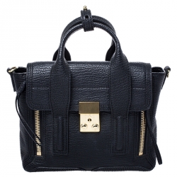 مملوكة مسبقًا 3.1 Phillip Lim Black Leather Mini Pashli Satchel