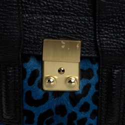 مملوكة مسبقًا 3.1 Phillip Lim Multicolor Leather and Calfhair Mini Pashli Top Handle Bag