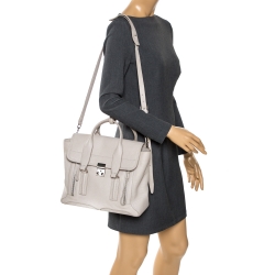مملوكة مسبقًا 3.1 Phillip Lim Antique Beige Leather Medium Pashli Satchel