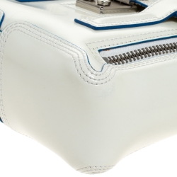 Pre Owned حقيبة 3.1 فيليب ليم باشلي ميني جلد أبيض