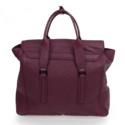 Pre Owned 3.1 Phillip Lim Purple Leather Large Pashli Tote