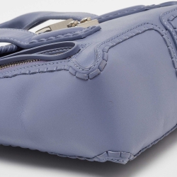 3.1 Phillip Lim Blue Leather Mini Pashli Satchel