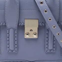 3.1 Phillip Lim Blue Leather Mini Pashli Satchel