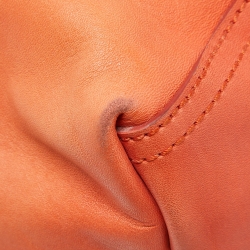 3.1 Phillip Lim Orange Leather Fold Over Tote