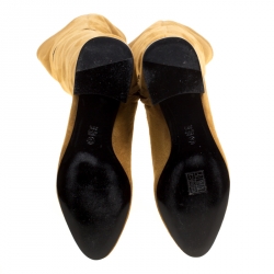 Pre Owned 3.1 Phillip Lim Beige Suede Louis Thigh High Boots Size 36.5