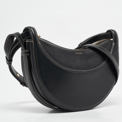 Pre Owned Polene Black Leather Numéro Dix Shoulder Bag