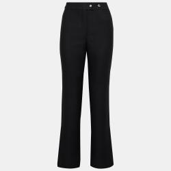 Wool Straight Leg Pants