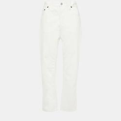 Cotton Straight Leg Jeans