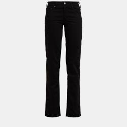 Cotton Straight Leg Jeans