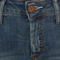 Pre Owned Acne Indigo Faded Effect Denim Stretch Slim Fit Jeans S