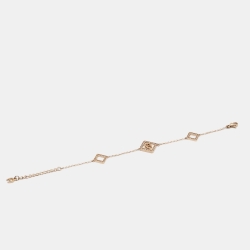 Aigner Crystal Gold Tone Necklace Set