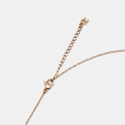 Aigner Crystal Gold Tone Necklace Set