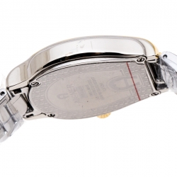 Pre Owned Aigner Mother of Pearl Two-Tone Stainless Steel Vicenza A111212 Women's Wristwatch 30 mm