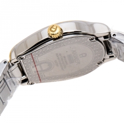 Pre Owned Aigner Mother of Pearl Two-Tone Stainless Steel Vicenza A111212 Women's Wristwatch 30 mm