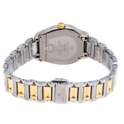 Pre Owned Aigner Mother of Pearl Two-Tone Stainless Steel Vicenza A111212 Women's Wristwatch 30 mm