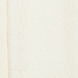 Aigner Cream Logo Jacquard Silk Stole 