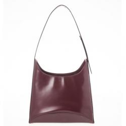 Pre Owned Aigner Burgundy Leather Vintage Hobo Bag