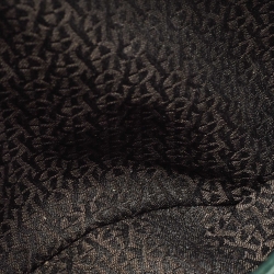 Pre Owned Aigner Green Croc Embossed Leather Logo Flap Shoulder Bag