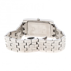 Pre Owned Aigner Black Mother of Pearl Stainless Steel BNIB A32122 Women's Wristwatch 28 mm