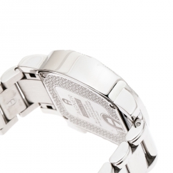 Pre Owned Aigner Mother of Pearl Stainless Steel Genua Due A31600 Women's Wristwatch 31 mm