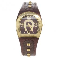 مملوكة مسبقًا Aigner Capri Stainless Steel Womens Watch 31 MM