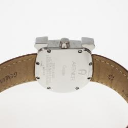 Pre Owned Aigner Genua Stainless Steel Womens Watch 33 MM
