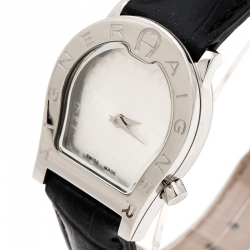 Pre Owned Aigner Silver Stainless Steel Verona Nuovo A22200 Women's Wristwatch 24 mm