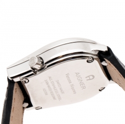 Pre Owned Aigner Silver Stainless Steel Verona Nuovo A22200 Women's Wristwatch 24 mm