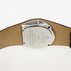 مملوكة مسبقًا Aigner Capri Brown Stainless Steel Womens Wristwatch 31 MM