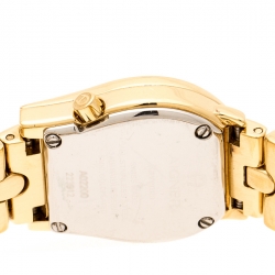 Pre Owned Aigner Yellow Gold Plated Stainless Steel Ravenna A02200 Women's Wristwatch 24 mm