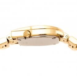 Pre Owned Aigner Yellow Gold Plated Stainless Steel Ravenna A02200 Women's Wristwatch 24 mm