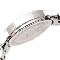 Pre Owned Aigner Silver Stainless Steel Cortina A26300 Women's Wristwatch 35 mm