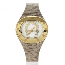 Aigner Gold Plated Stainless Steel Women Watch 34 MM