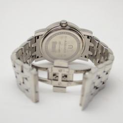 Aigner Grey Stainless Steel Womens Wristwatch 40 MM