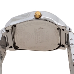 Aigner Mother Of Pearl Two-Tone Stainless Steel Diamond Verona A48100 Women's Wristwatch 33 mm