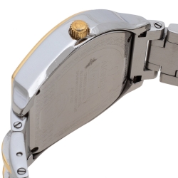 Aigner Mother Of Pearl Two-Tone Stainless Steel Diamond Verona A48100 Women's Wristwatch 33 mm